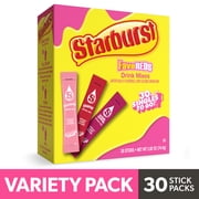 Starburst Fave Reds Singles to Go Powdered Drink Mix Variety Pack, 30 Count Packets
