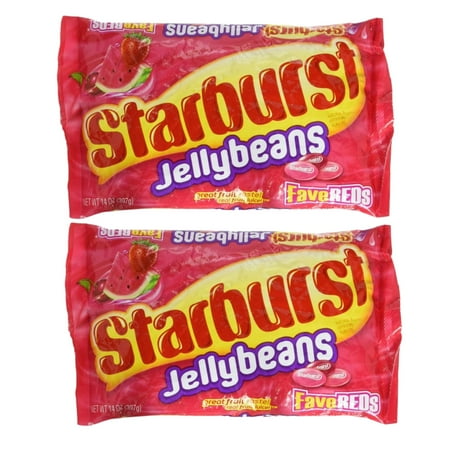 Starburst FaveREDs Jelly Beans Chewy Candy - 14 oz - 2 Bags