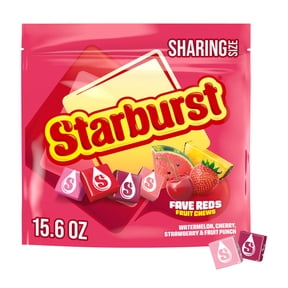 Starburst Favereds Fruit Chews Chewy Candy, Sharing Size - 15.6 oz Bag