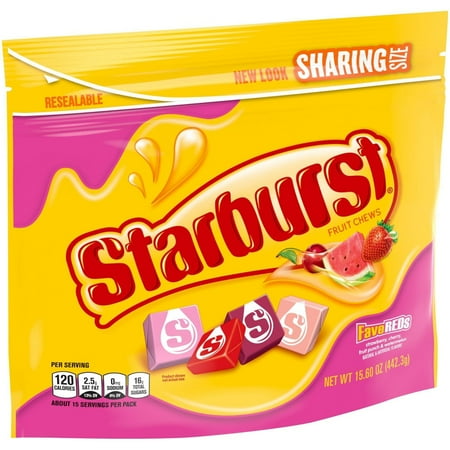 Starburst Favereds Sharing Size Chewy Candy - 15.6oz (Pack of 32)