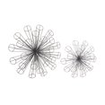 thumbnail image 1 of Starburst Gray Metal Wall Decor, Set Of 2, 1 of 1