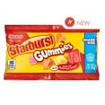 thumbnail image 1 of Starburst Gummies King Size, Juicy Fruit Flavored Snack, 3 oz (Pack of 15), 1 of 1