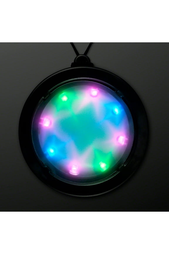 Starburst Lights LED Light Up Infinity Necklace by FlashingBlinkyLights