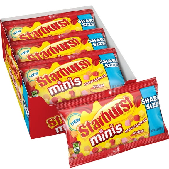 Starburst Mini Fruit Chews, (15 Count)