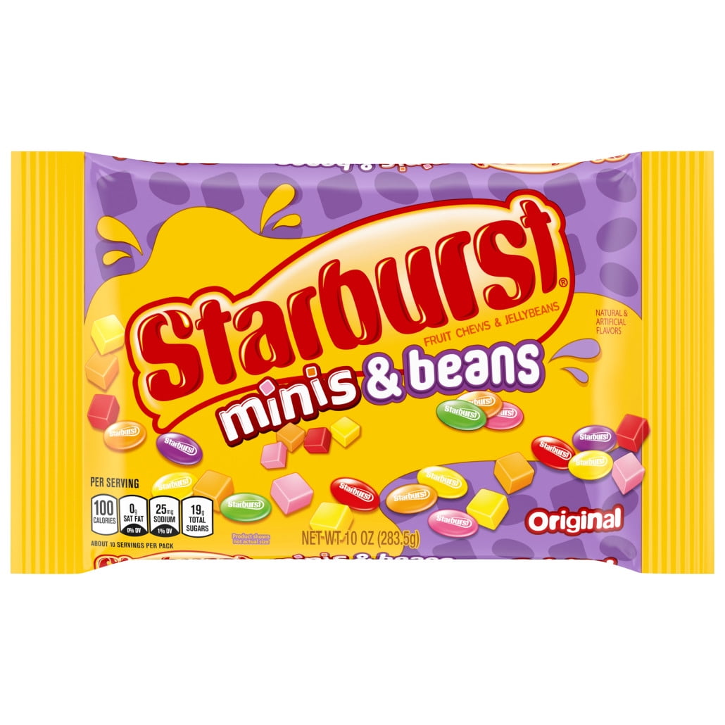 Starburst Minis & Beans, Fruity Easter Candy, 10 oz. Bag