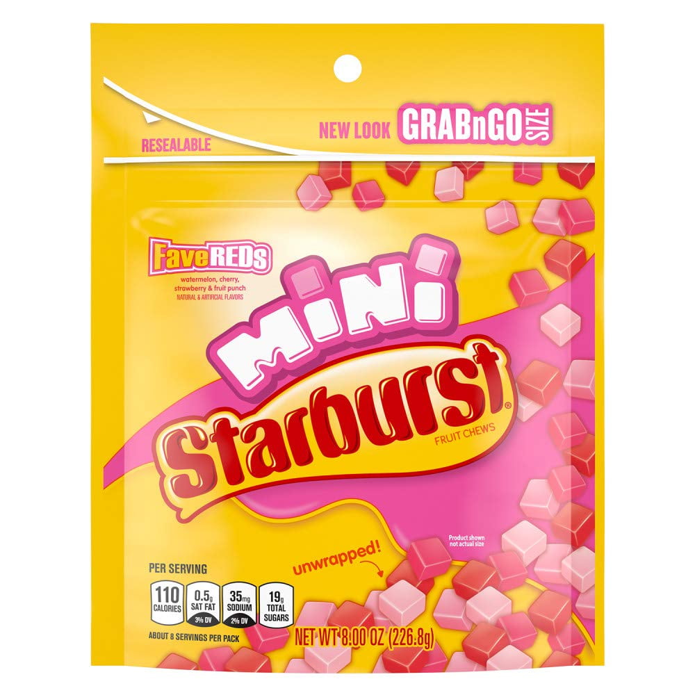 Starburst Minis FaveREDs Fruit Chews Candy - 8oz