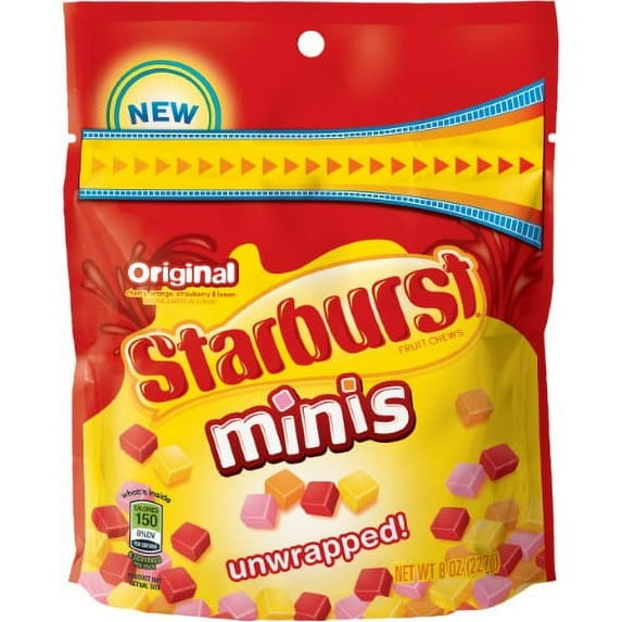 Starburst Minis Stand up Pouch (Pack of 48)