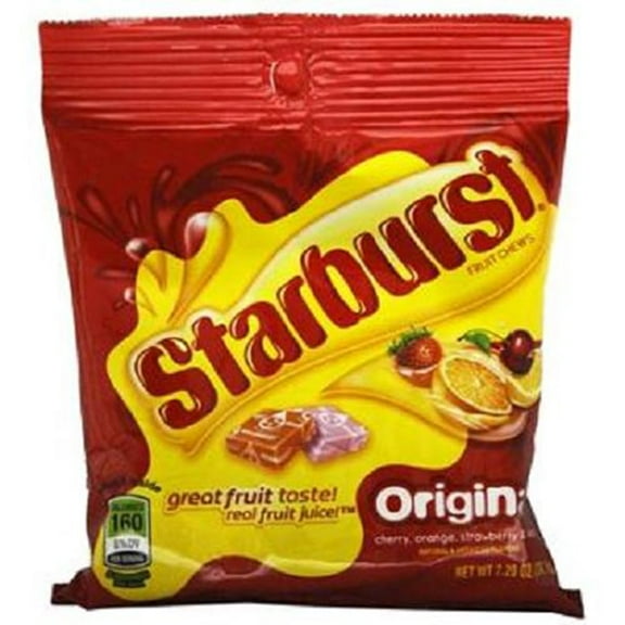 Starburst, Original , Count 12 (7.2 oz) - Sugar Candy / Grab Varieties & Flavors