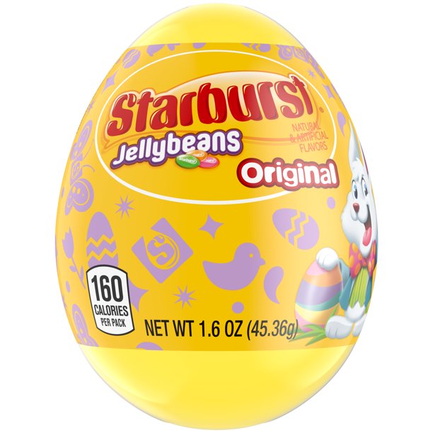 Starburst Original Easter Jelly Bean Filled Egg Easter Candy 1.6 oz
