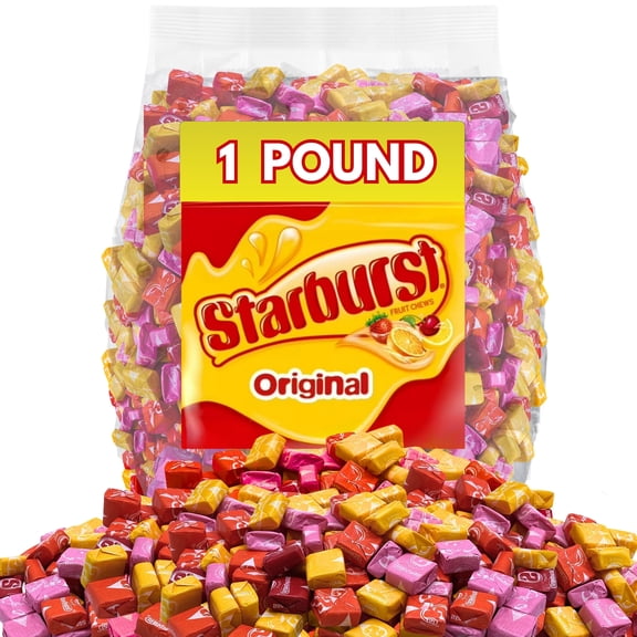 Starburst Original Fruit Chews, Individually Wrapped, Bulk Value Pack - 1 lb
