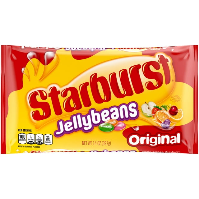 Starburst Original Jelly Beans Chewy Candy - 14 oz Bag