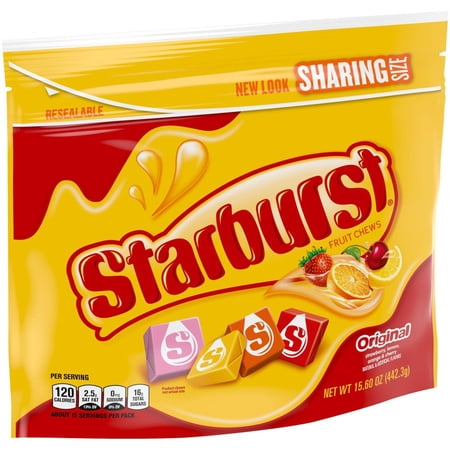 Starburst Originals Sharing Size Chewy Candy - 15.6oz (Pack of 20)