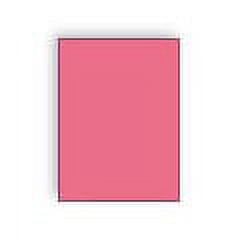 Starburst® Pink Colored Card Stock, 8.5" x 11", Brightly Colored Sulphite, Acid Free 24-lb Vellum Finish - Box of 500 Card Stock