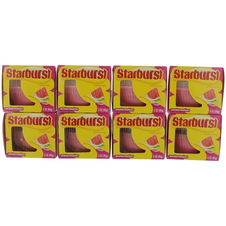 Starburst Scented Candle 8 Pack of 3 oz Jars - Watermelon