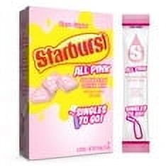 Starburst Zero Sugar Singles to Go Powdered Drink Mix All Pink Strawberry 6 Count Packets (Pack of 8)