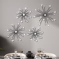 thumbnail image 1 of Starburst wall decoration, sparkling wall art crystal tears, hanging modern decorative sculptures, suitable for living rooms and bedrooms. Different colors to choose from, 1 of 6