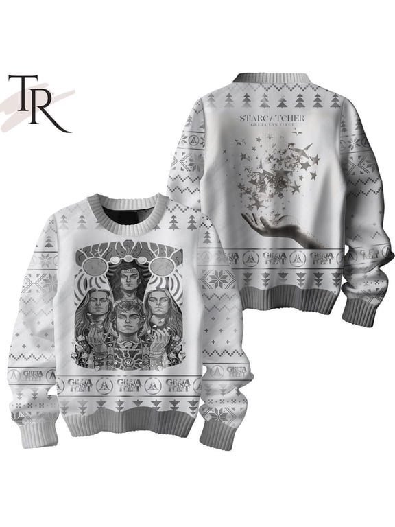 Starcatcher Greta Van Fleet Ugly Christmas Sweater