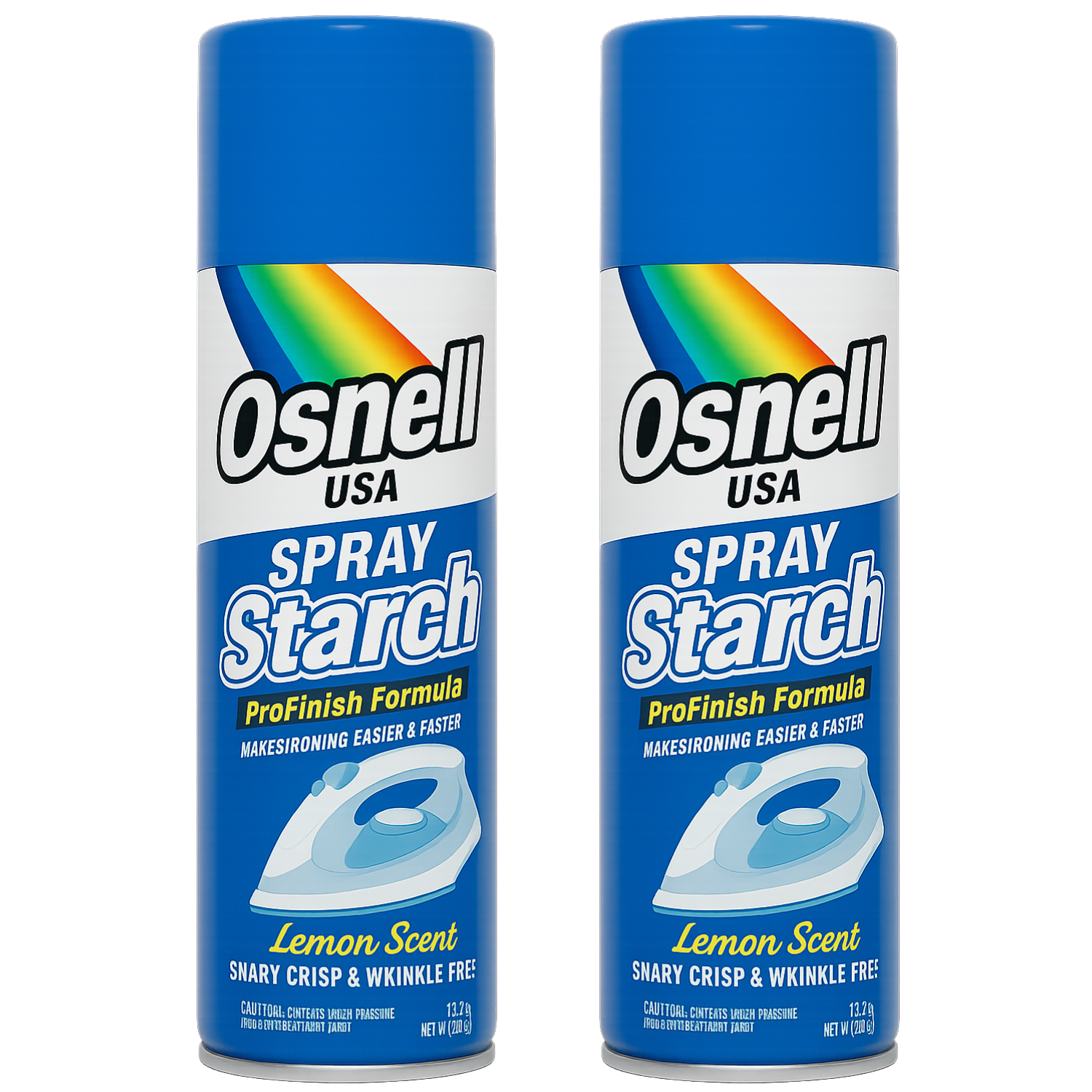Osnell USA Starch Spray For Ironing Wrinkle Release Heavy Duty Crisp 