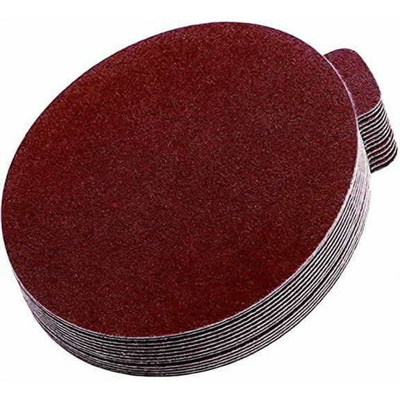 Starcke Premium 10 Inch PSA Sanding Discs - Aluminum Oxide Self Adhesive Sticky Back - For Wood And Metal (10, 36 Grit)