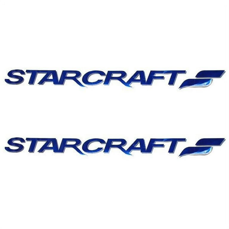  Pair of Starcraft Boats Compatible Replacement Decals Vinyl  Stickers Boat Outboard Motor Set of 2 (12, Lime Green 063) : Automotive