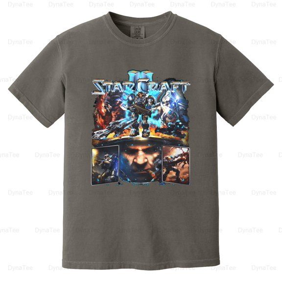 Starcraft, Classic, Video Game, Fan, Merchandise, RTS, Blizzard, Zerg Comfort Color T-Shirt Unisex, up to 4XL