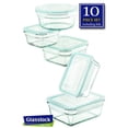 thumbnail image 1 of Starcrafts 1122S Glass Storage Container Set, 10 Piece, 1 of 1