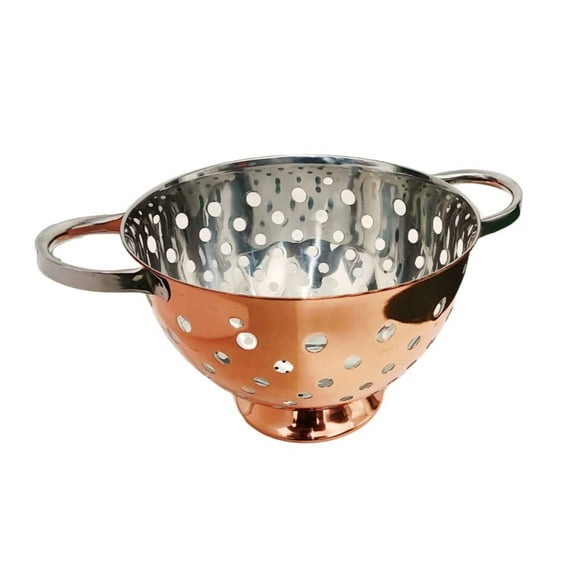 Starcrafts 72163 5 qt. Stainless Steel Colander, Copper