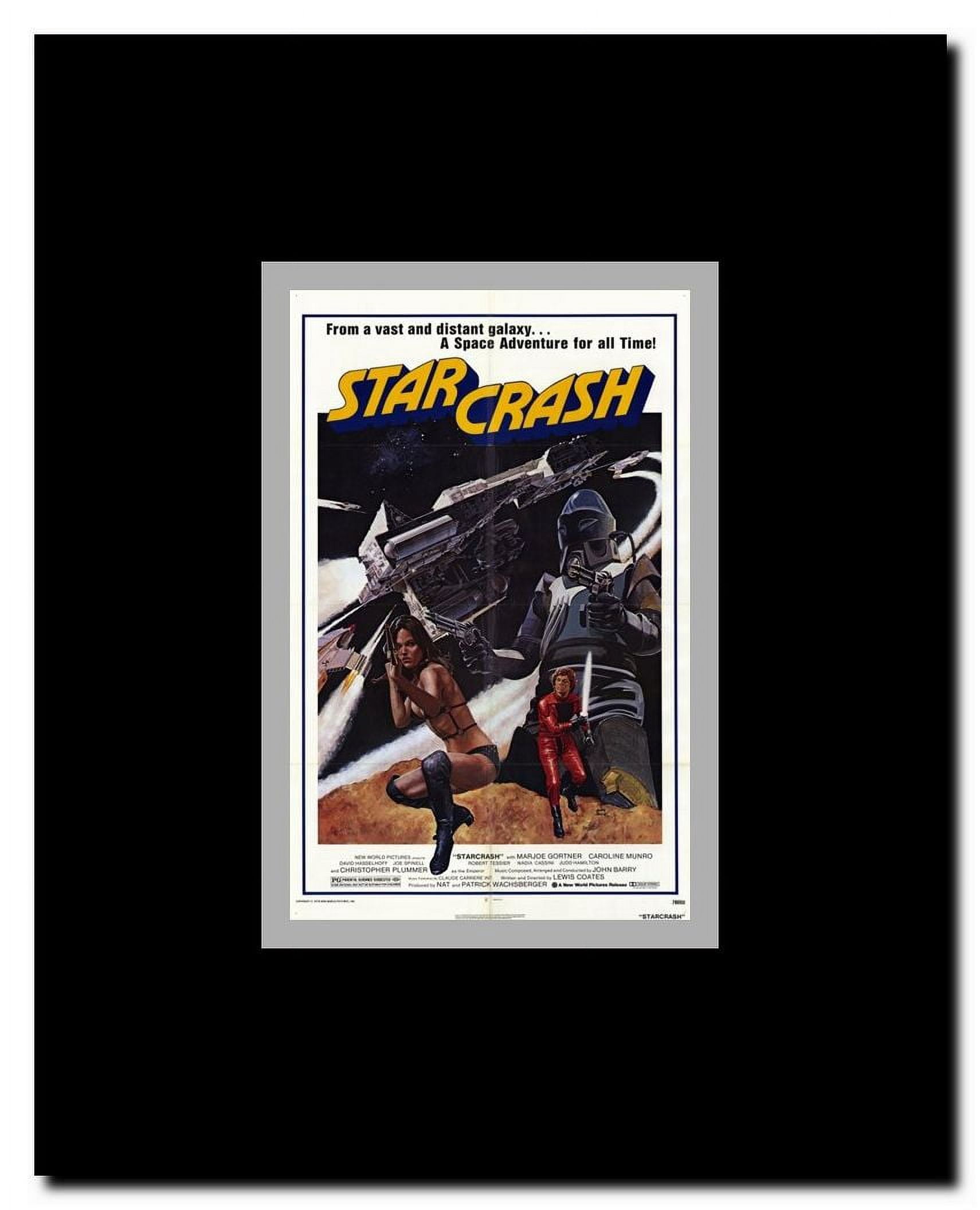 Starcrash Framed Movie Poster