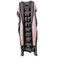 thumbnail image 1 of Starculture Black-Long-Kaftan-dress-Hippy-Boho-Maxi-Plus-Size-Women-Caftan-Tunic-Night Dress, 1 of 3