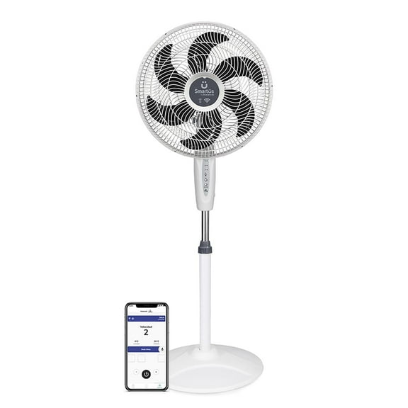 Smart WiFi Oscillating Fan with Remote Oscillation & Natural Breeze. Advanced Scheduling, Voice Control  Taurus SMARTS STARDST 16"