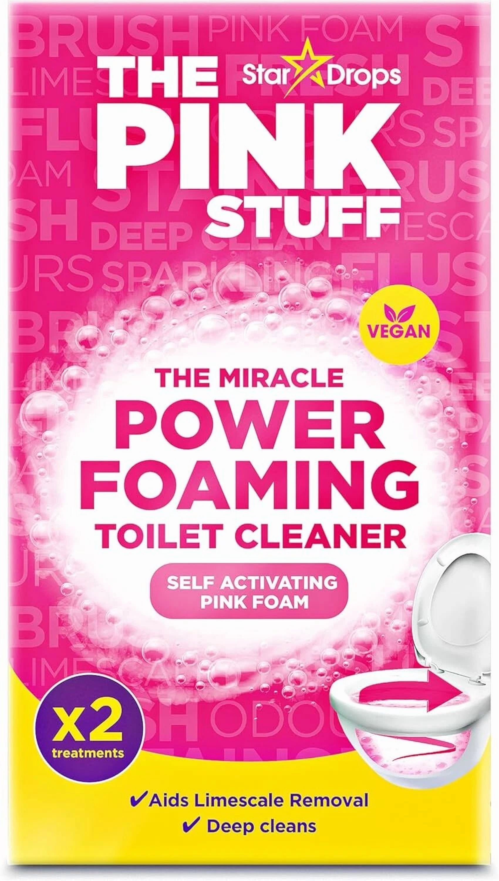 Stardrops Pink Stuff Foaming Toilet Cleaner - 2 Treatments 25 Ounce Pack Of 1
