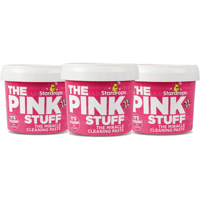 Stardrops - The Pink Stuff Miracle Cleaning Paste, Multi-Purpose Spray, And  Cream Cleaner 3-Pack Bundle (1 1 Cleaner) : Health & Household 