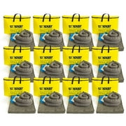 Stardust Quick Response Universal Chem/Hazmat Spill Kit, Portable Cleanup Solution, 12-Pack
