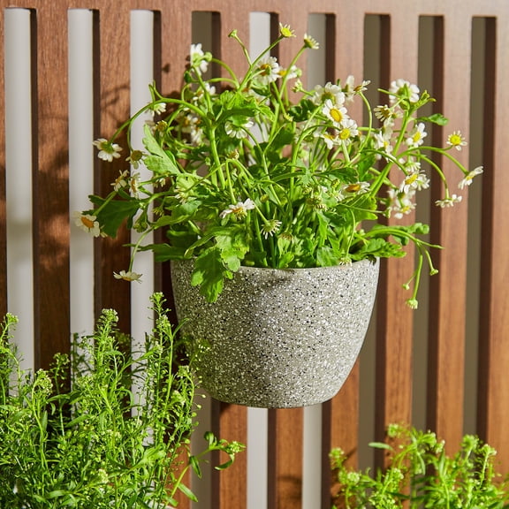 Stardust Railing Planter - Wall Planters for Outdoor Plants, Vertical Planter, Succulent Wall Planter, Flower Pots