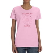 Stardust Soul T-Shirt Women -Smartprints Designs, Female x-Large