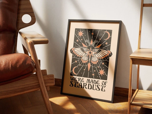 Stardust Tarot Posters Tarot Home Decor Tarot Wall Art Tarot Card ...