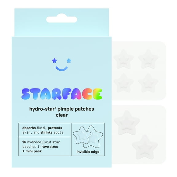Starface Hydro-Star Clear Pimple Patches Mini Pack - 16 Count