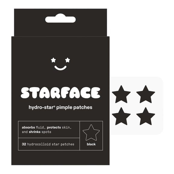 Starface Hydro-Star® Black Pimple Patches - 32 Count