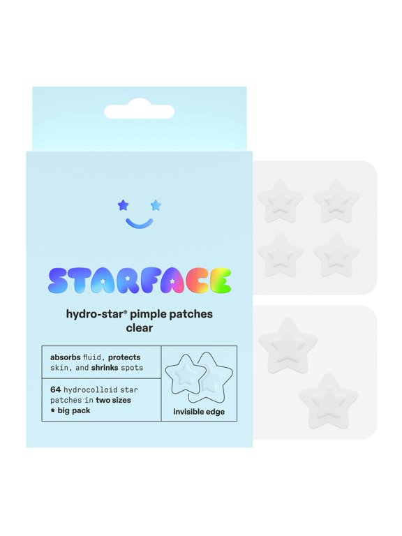 Starface Hydro-Star Clear Pimple Patches - 64 Count