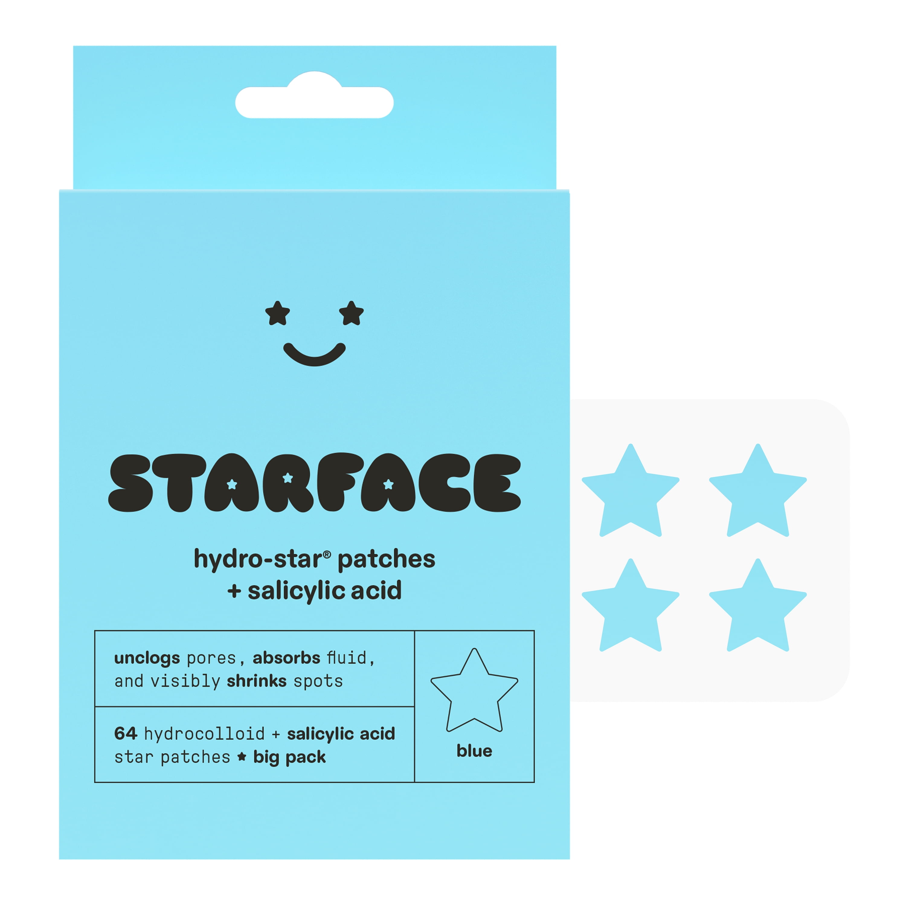 Starface Hydro-Star® + Salicylic Acid Patches - 64 Count