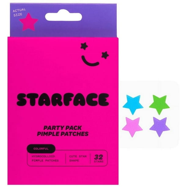 Starface Party Pack Pimple Patches 32.0 ea Pack of 2