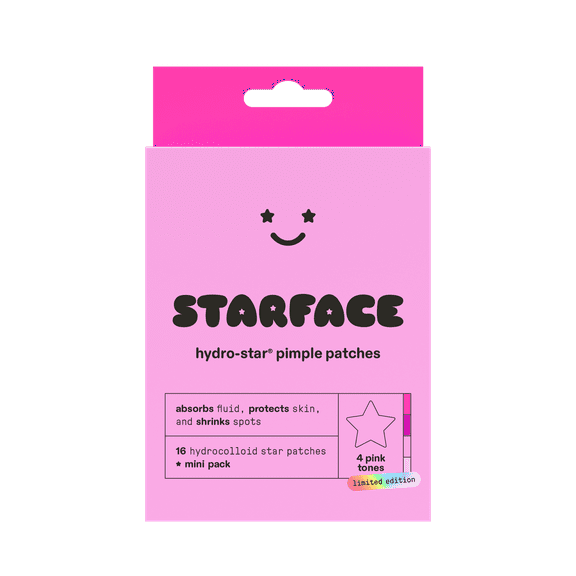 Starface Hydro-Star Pink Pimple Patches Mini Pack - 16 Count