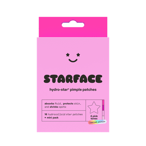 Starface Hydro-Star Pink Pimple Patches Mini Pack - 16 Count