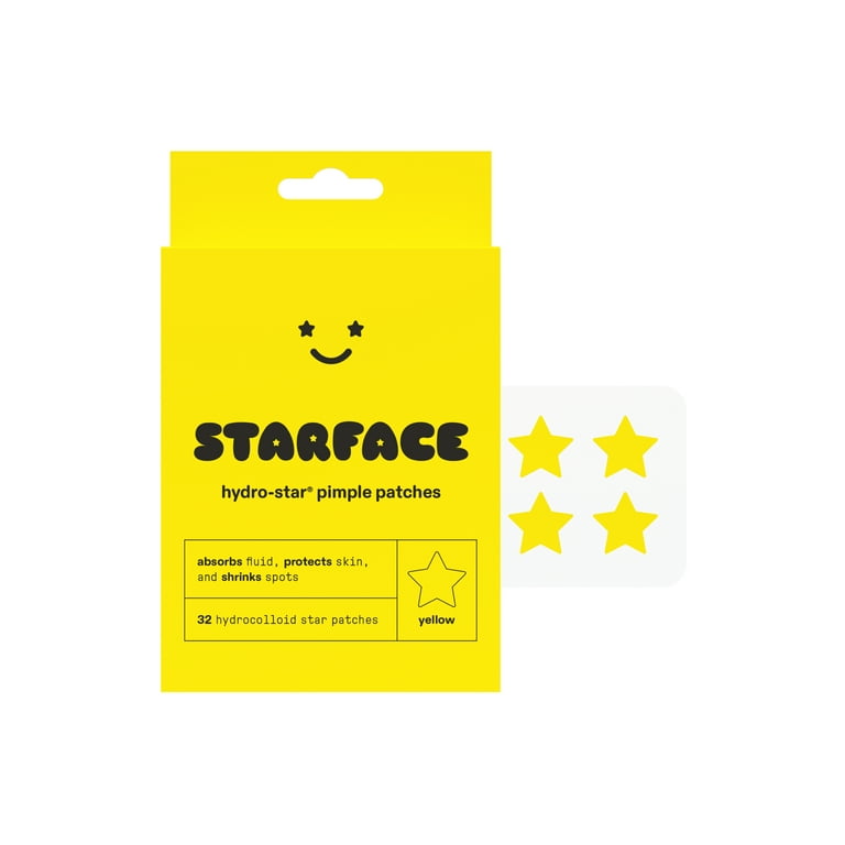 Amazon.com: Starface Black Star BIG PACK, Hydrocolloid