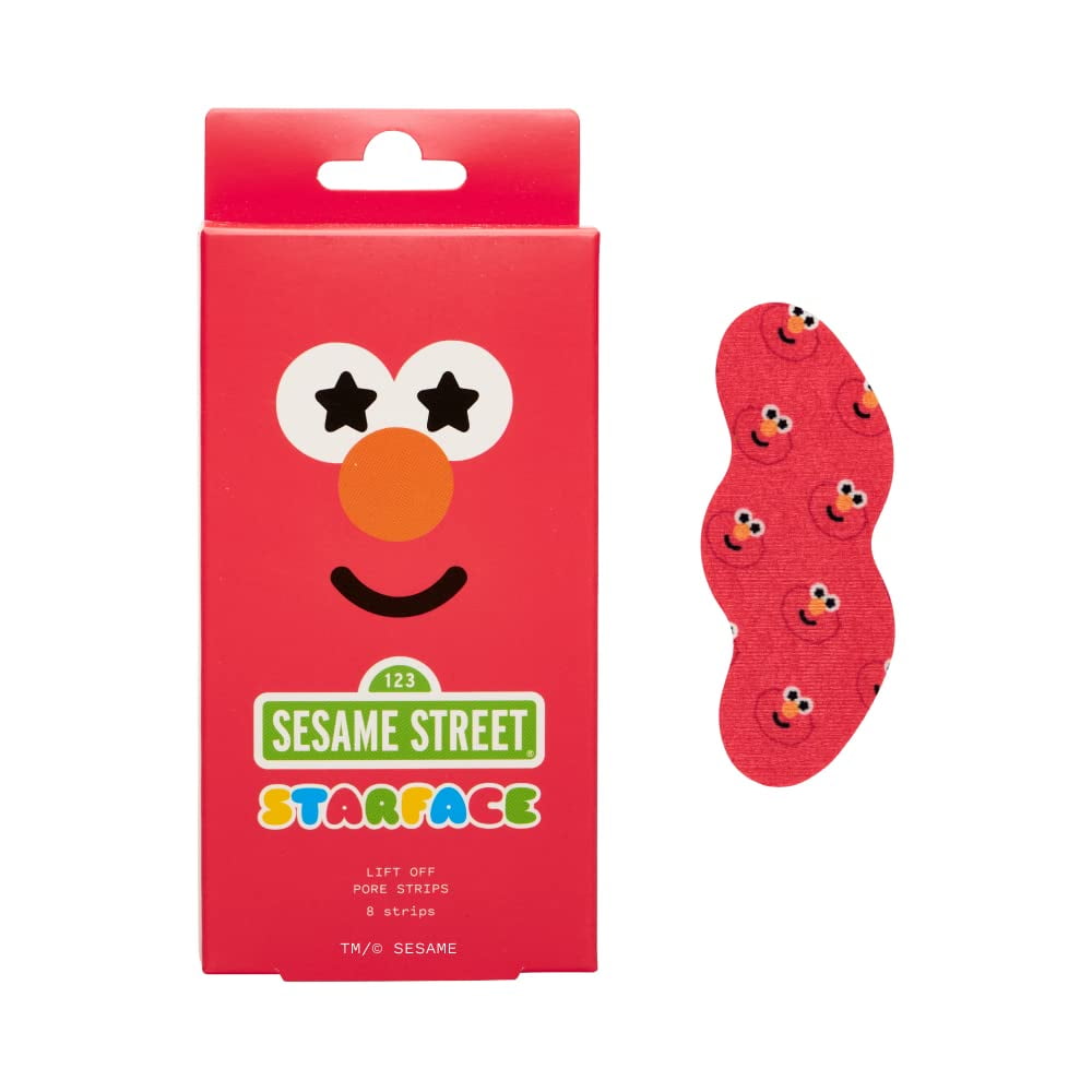 Starface x Sesame Street RE32Elmo Lift Off Pore Strips Blackhead