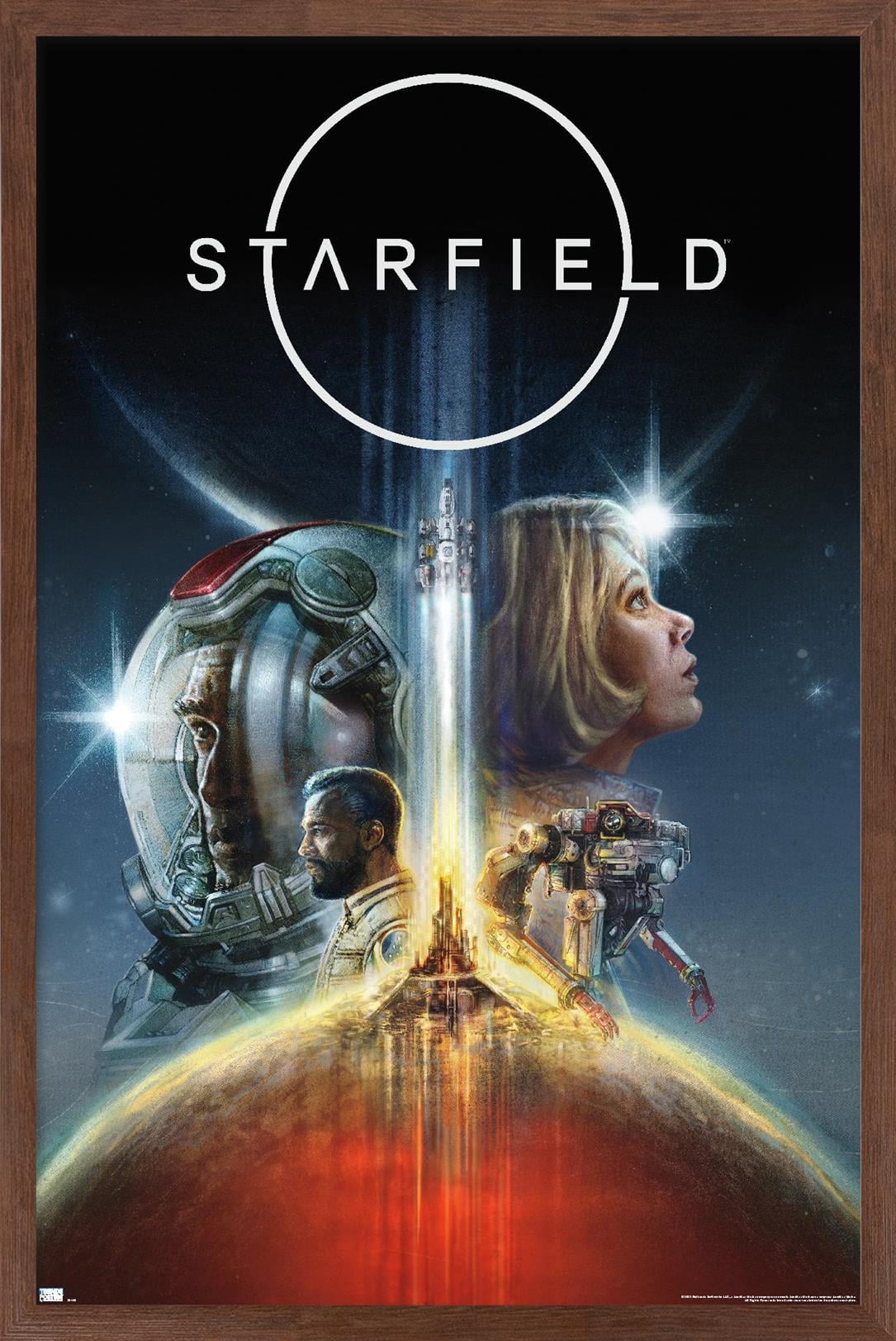 Starfield Key Art Wall Poster, 22.375