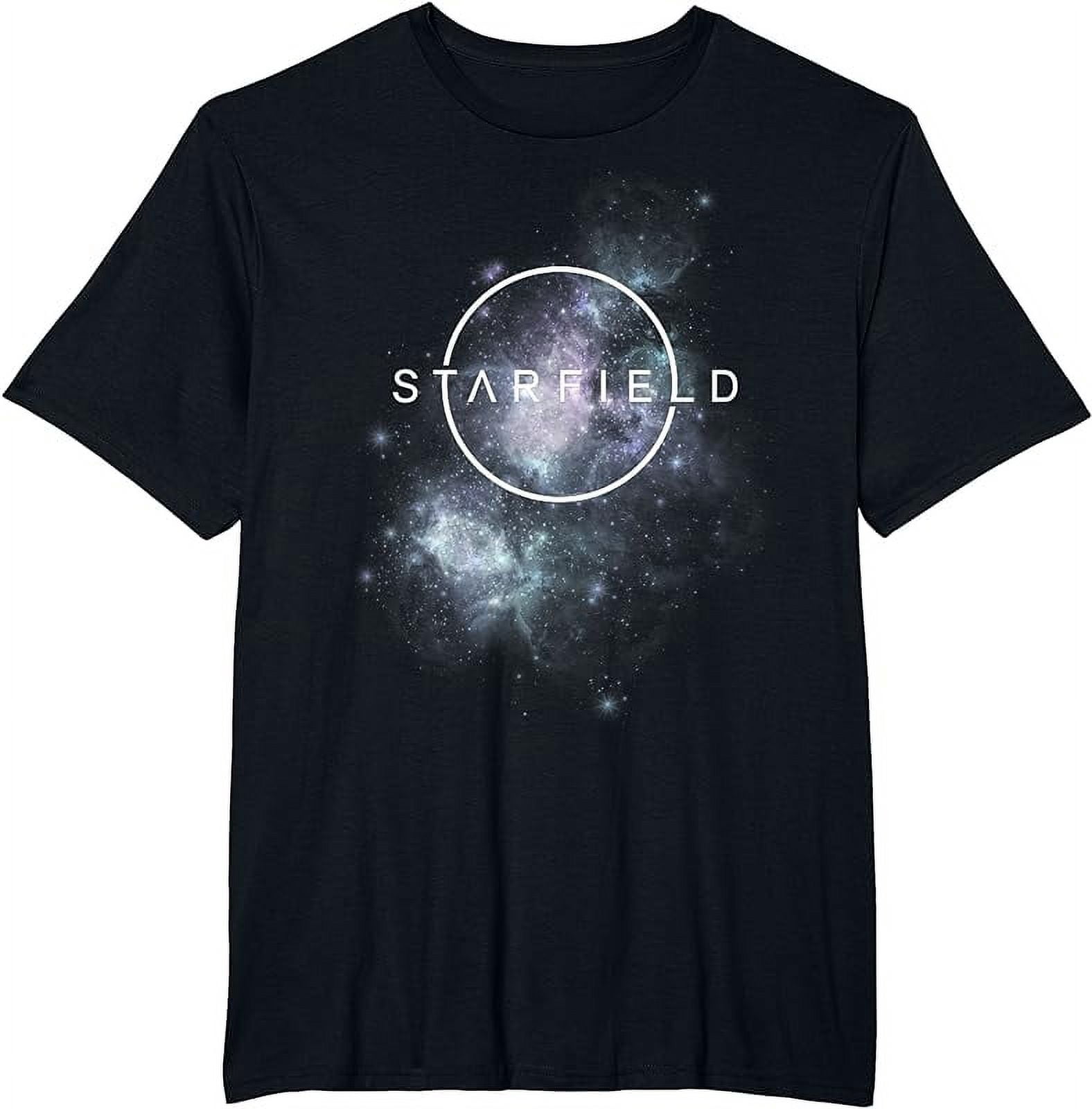 Abstract Starfield Galaxy Space Women's Golf Shirts