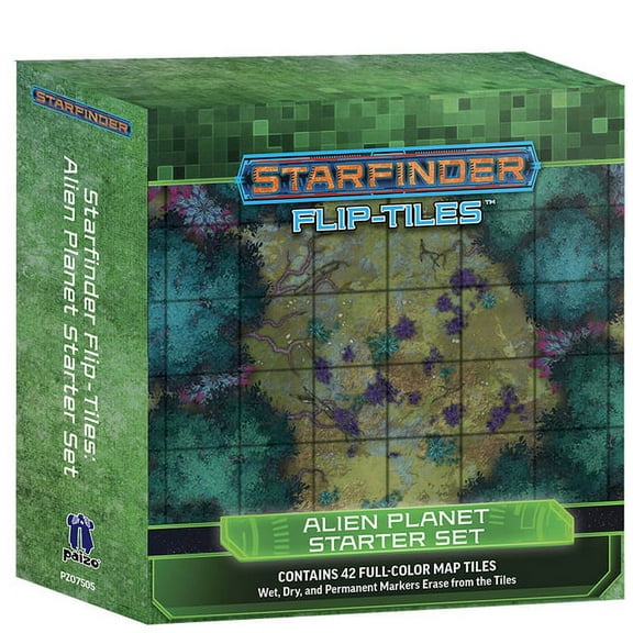 Starfinder Flip-Tiles: Alien Planet Starter Set (Other)