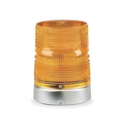 Federal Signal Warning Light,Double Flash Strobe,Amber 131DST-120A
