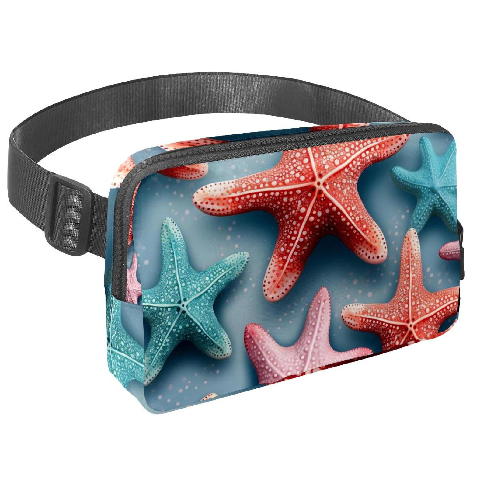 Starfish Adjustable Lightweight Running Belt with Extension Strap and Belt Bag/Fanny Pack – Unisex